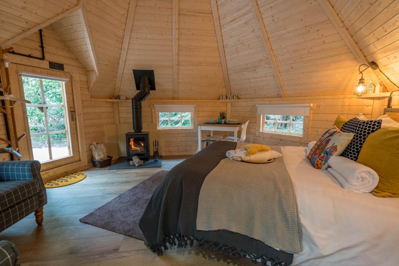 Cozy Carluke Lodge Retreat Eksteriør bilde