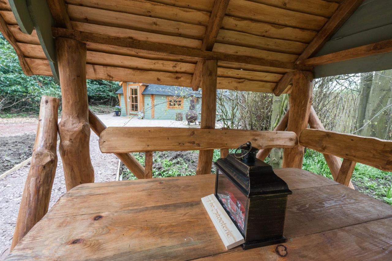 Cozy Carluke Lodge Retreat Eksteriør bilde