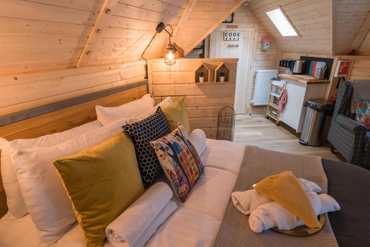 Cozy Carluke Lodge Retreat Eksteriør bilde