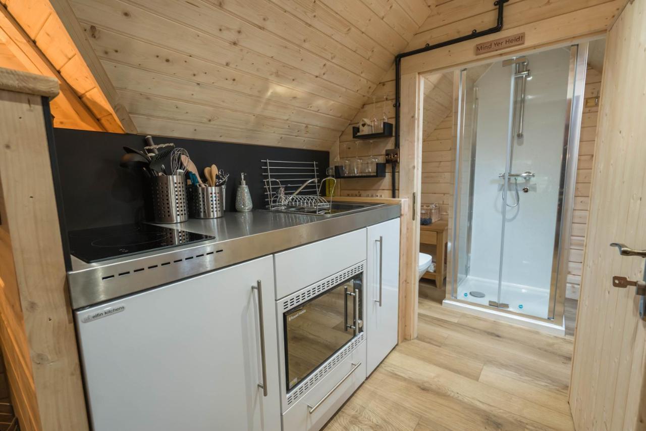 Cozy Carluke Lodge Retreat Eksteriør bilde